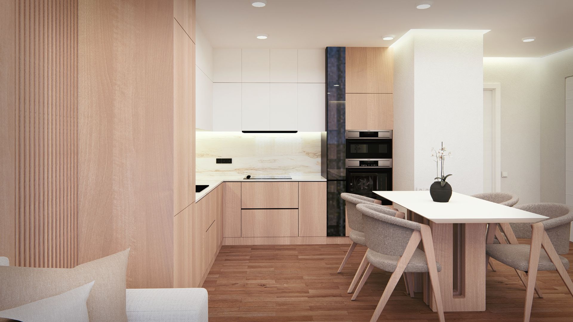 Cuina de Apartament en venda en Ourense Capital  amb Aire condicionat, Calefacció i Parquet