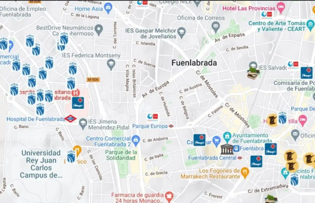 Vista exterior de Apartament en venda en Fuenlabrada