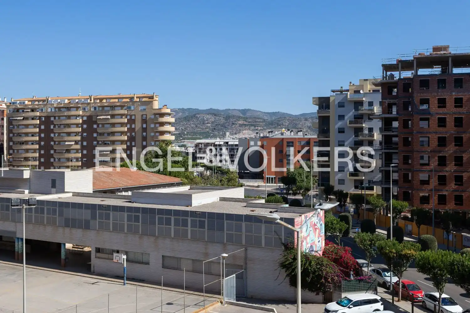 Exterior view of Flat for rent in Castellón de la Plana / Castelló de la Plana  with Air Conditioner, Heating and Parquet flooring