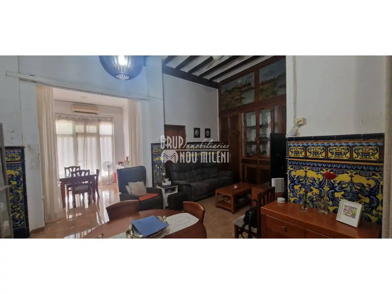 Sala de estar de Casa o chalet en venta en Massanassa con Aire acondicionado, Jardín privado y Terraza
