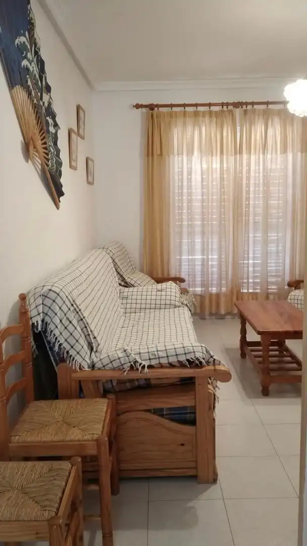 Wohnzimmer von Wohnungen zur Miete in Torrevieja mit Klimaanlage, Schwimmbad und Möbliert