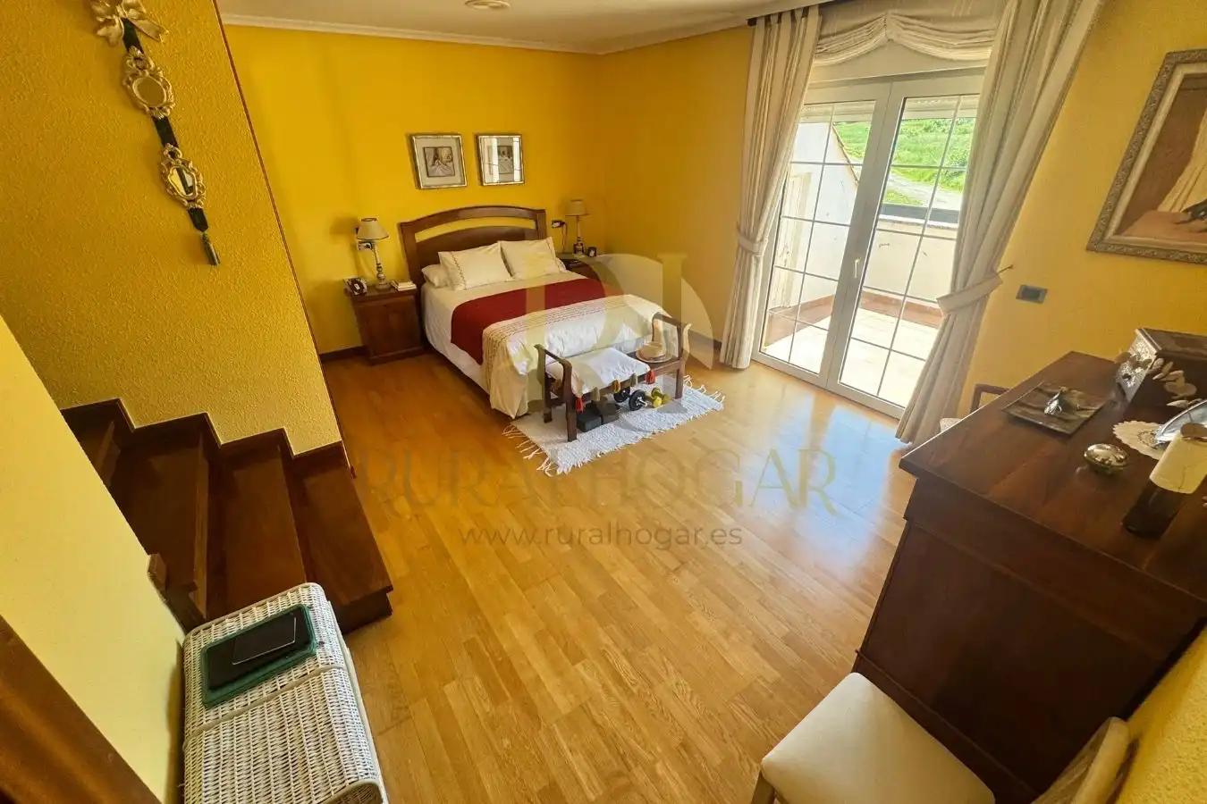 Habitación de Casa o chalet en venta en Santovenia de la Valdoncina con Calefacción, Jardín privado y Parquet