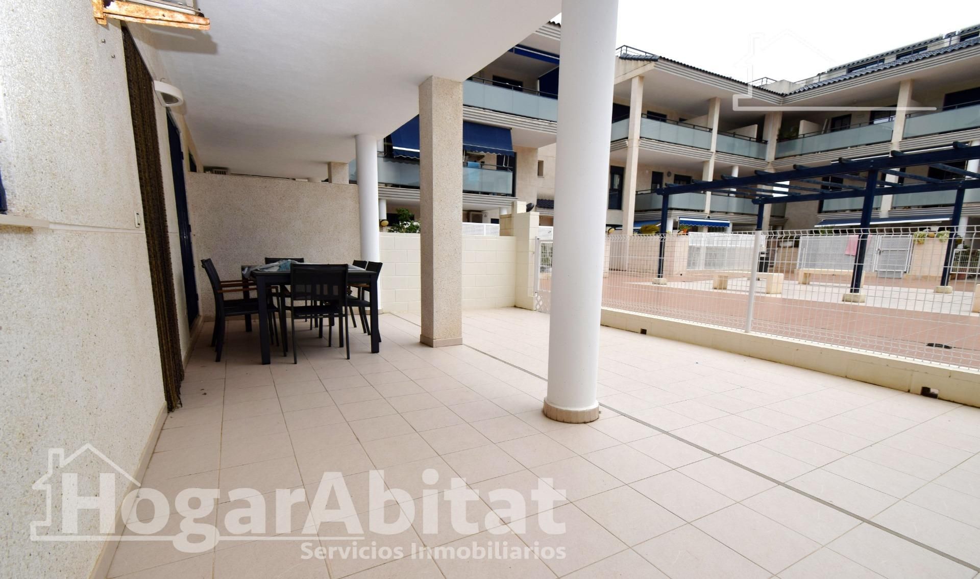 Terrace of Flat for sale in Puçol  with Air Conditioner, Heating and Private garden