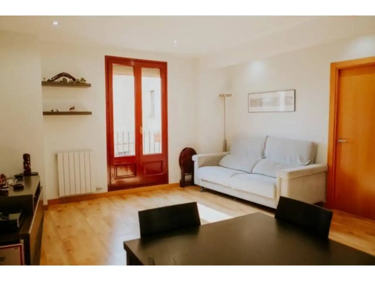 Wohnzimmer von Wohnung zum Verkauf in Cardona mit Heizung, Parkett und Balkon