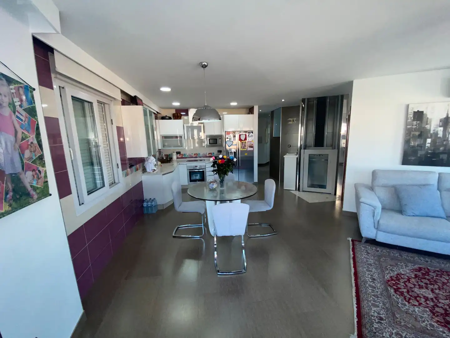Cocina de Ático en venta en Málaga con Aire acondicionado, Calefacción y Terraza