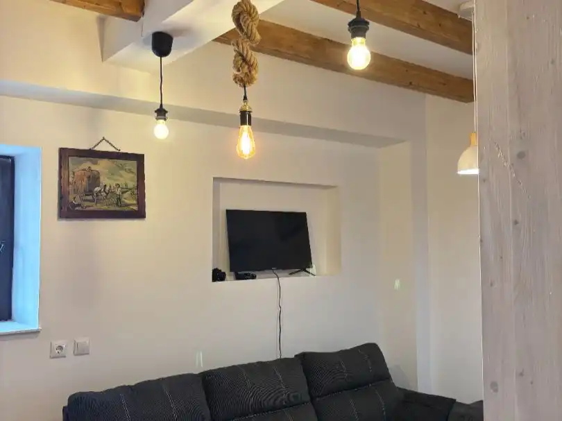 Living room of Houses for sale in Aldover  with Air Conditioner, Parquet flooring and Furnished