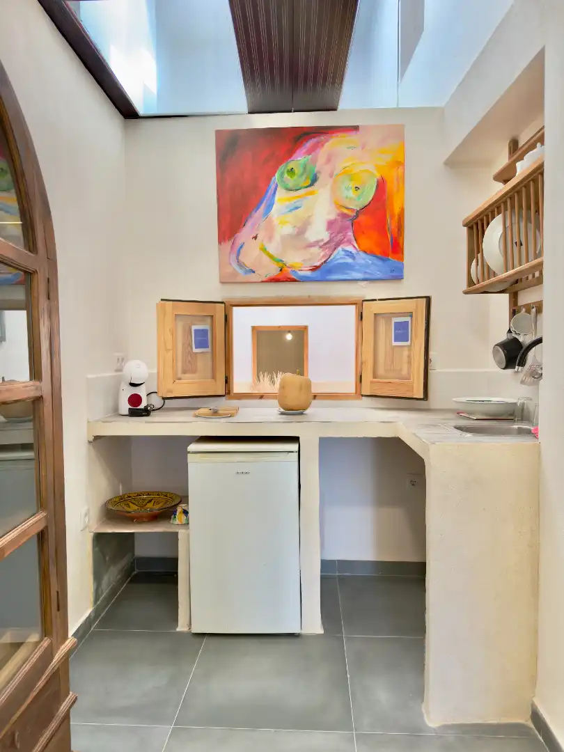 Kitchen of Ground floor for sale in Bornos  with Air Conditioner, Private garden and Furnished
