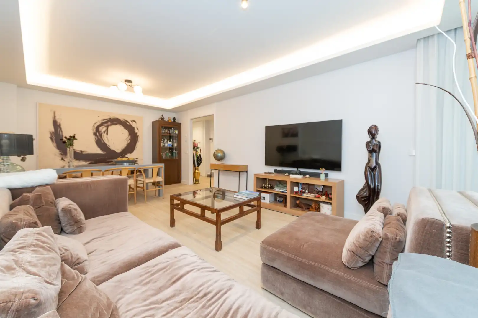 Sala de estar de Dúplex en venta en Majadahonda con Aire acondicionado, Calefacción y Jardín privado