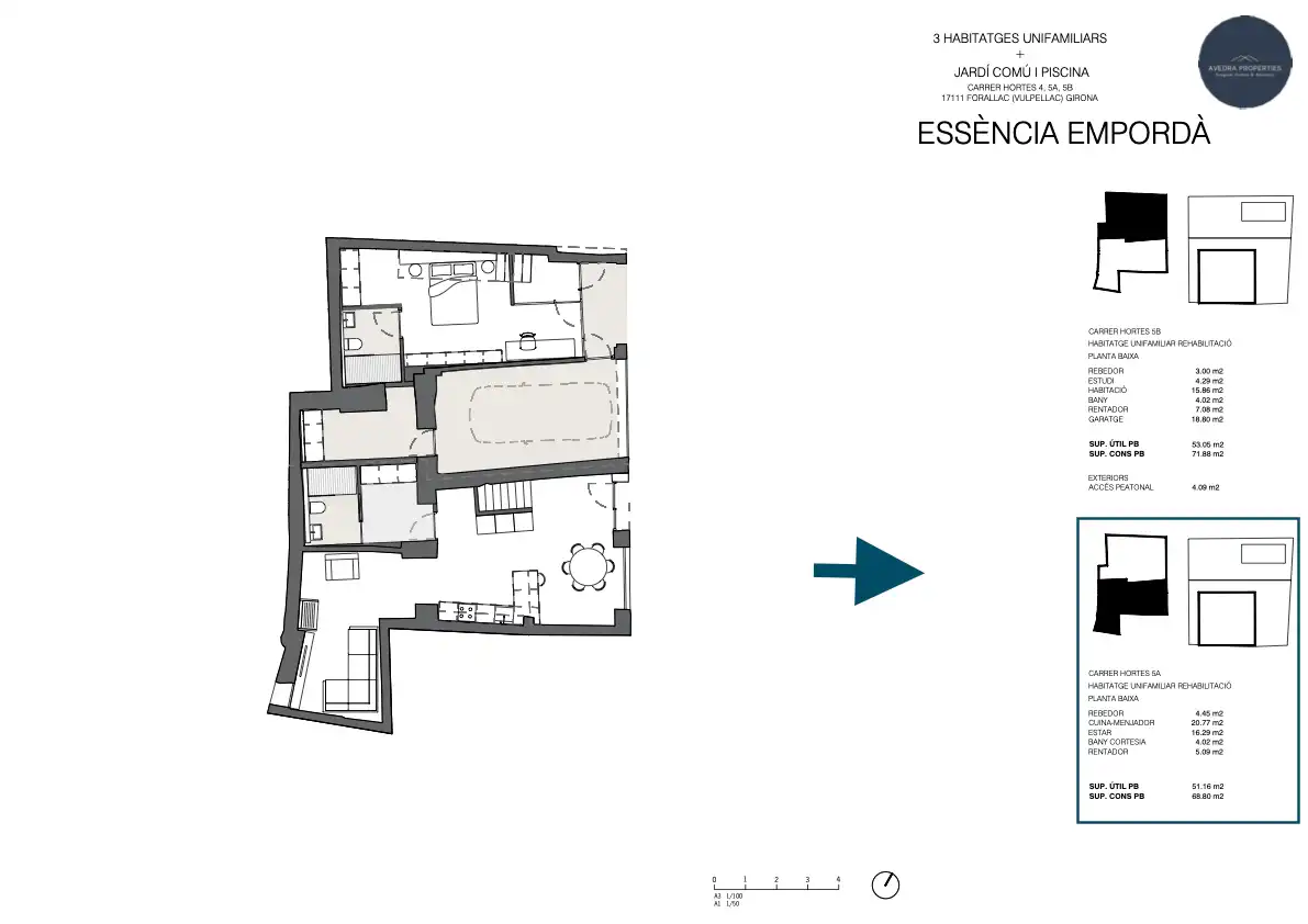 Detached homes for sale in Forallac  with Air Conditioner, Heating and Parquet flooring