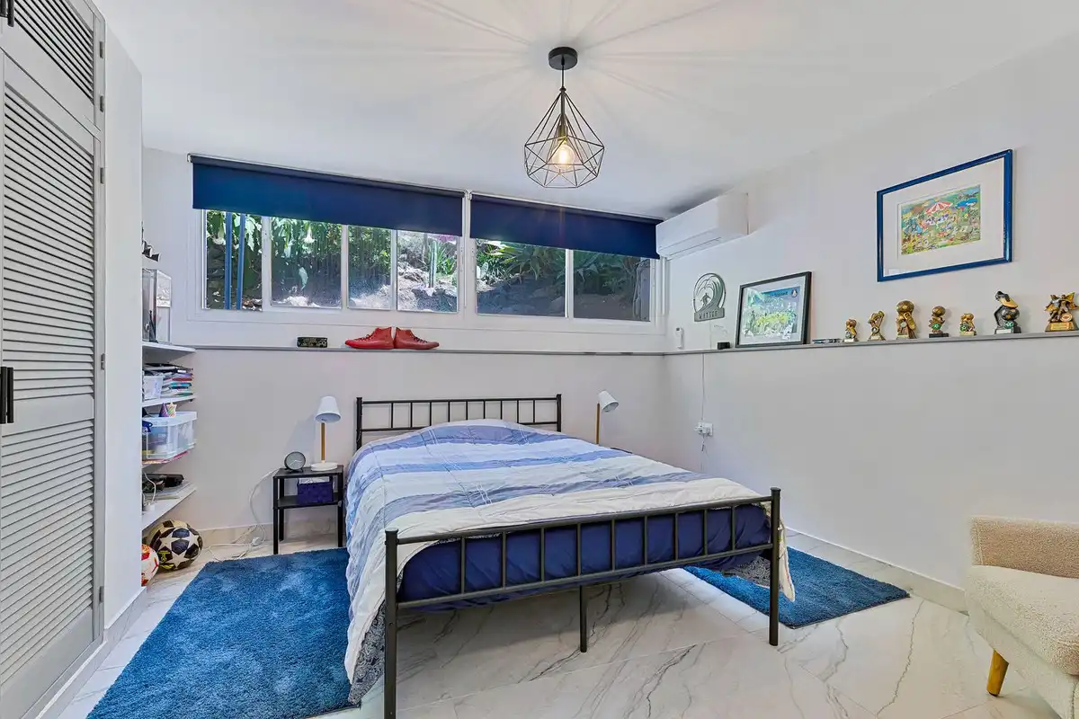 Bedroom of Houses for sale in Ojén  with Air Conditioner, Private garden and Swimming Pool