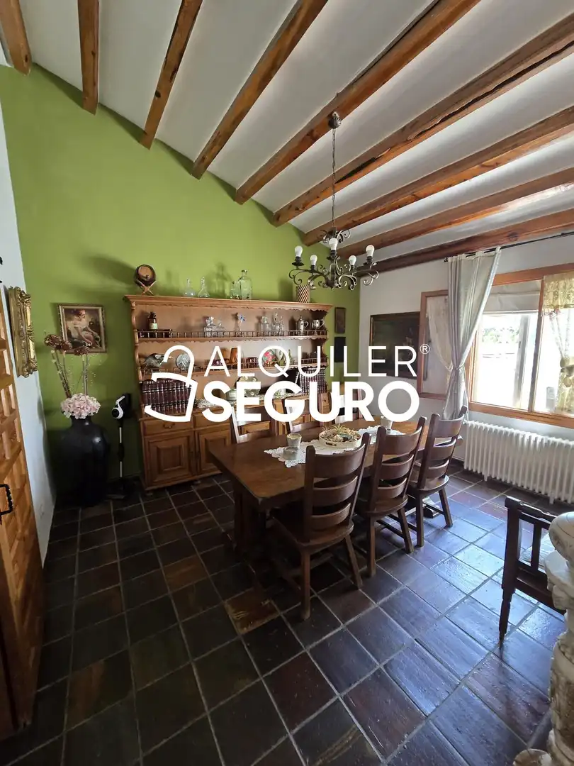 Dining room of Houses for rent in Nuevo Baztán  with Air Conditioner, Heating and Terrace