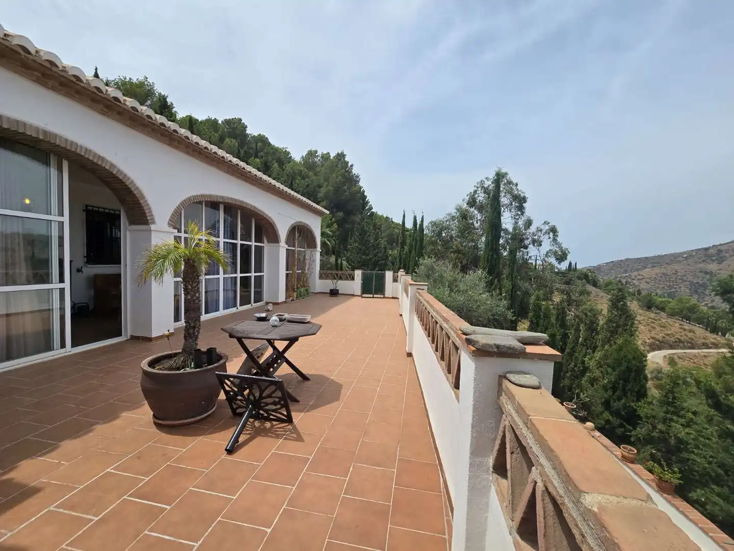Terraza de Finca rústica en venta en Torrox con Aire acondicionado, Calefacción y Trastero