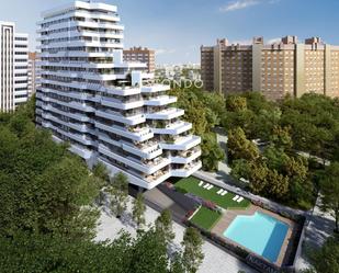 Vista exterior de Àtic en venda en  Madrid Capital amb Aire condicionat, Calefacció i Terrassa