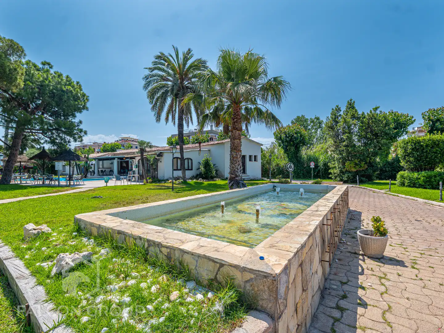 Piscina de Casa o xalet en venda en Calafell amb Jardí privat, Balcó i Piscina comunitària