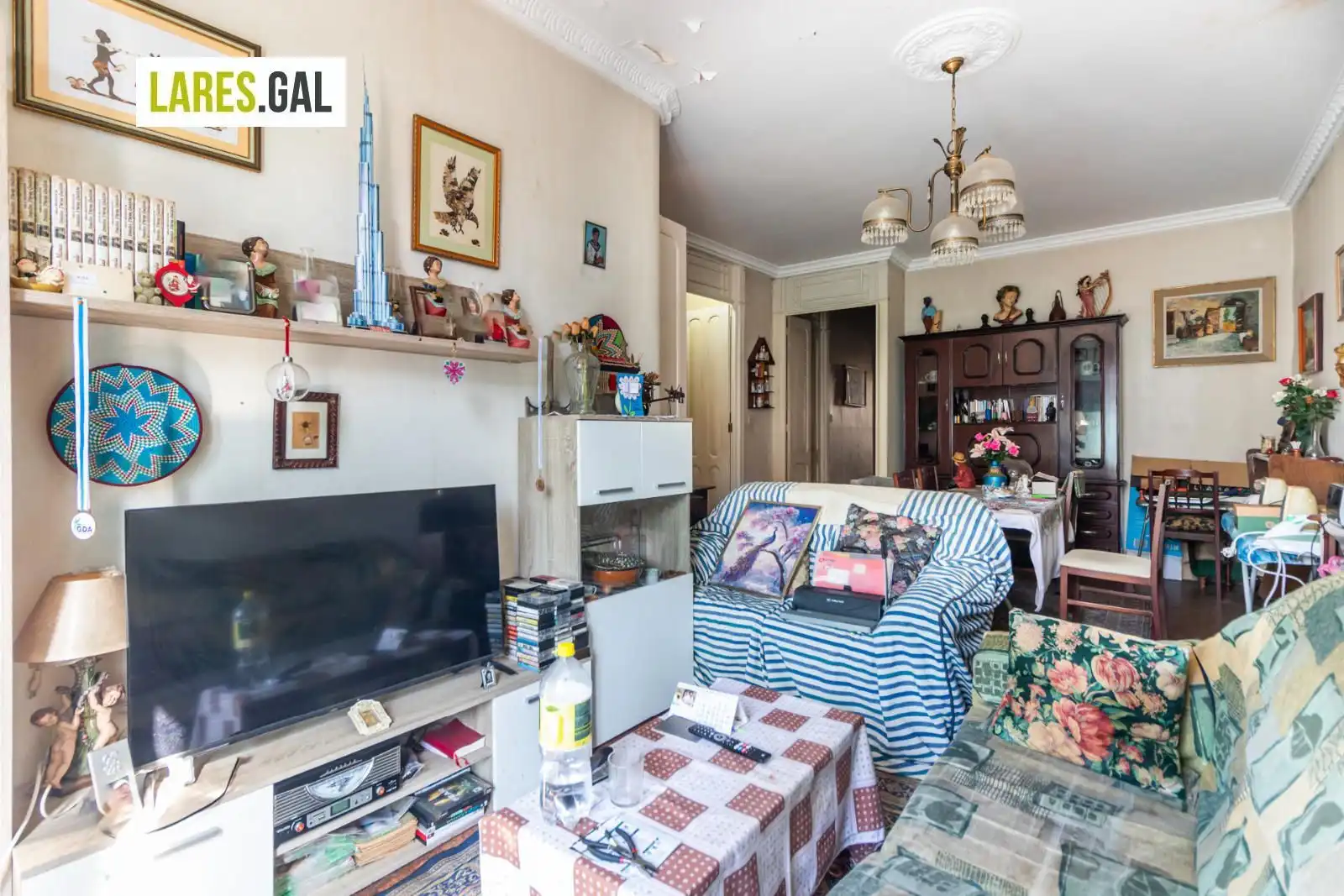Sala d'estar de Casa o xalet en venda en Coiro