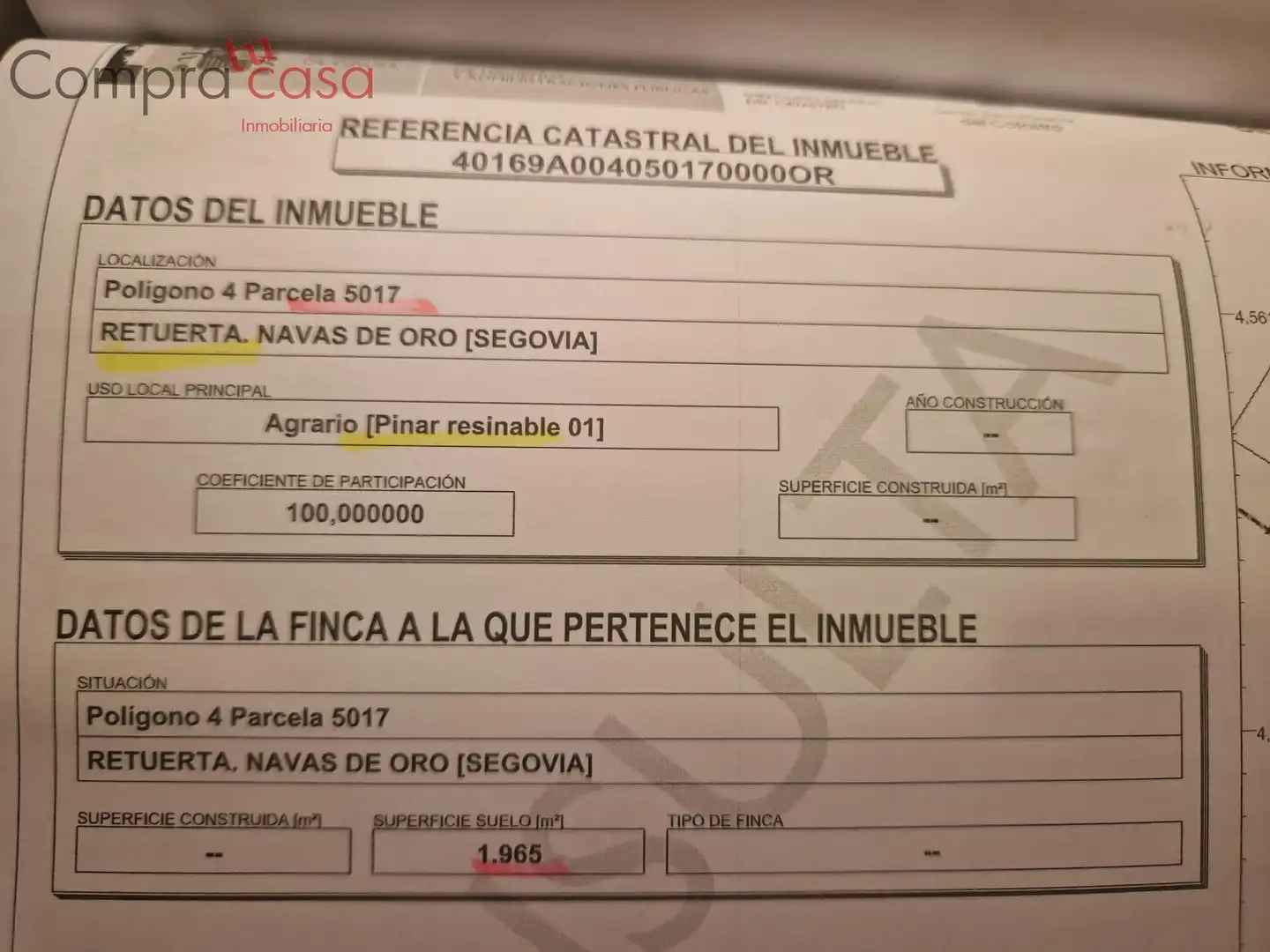 Terreni e lotti in vendita a Navas de Oro, imagen 45