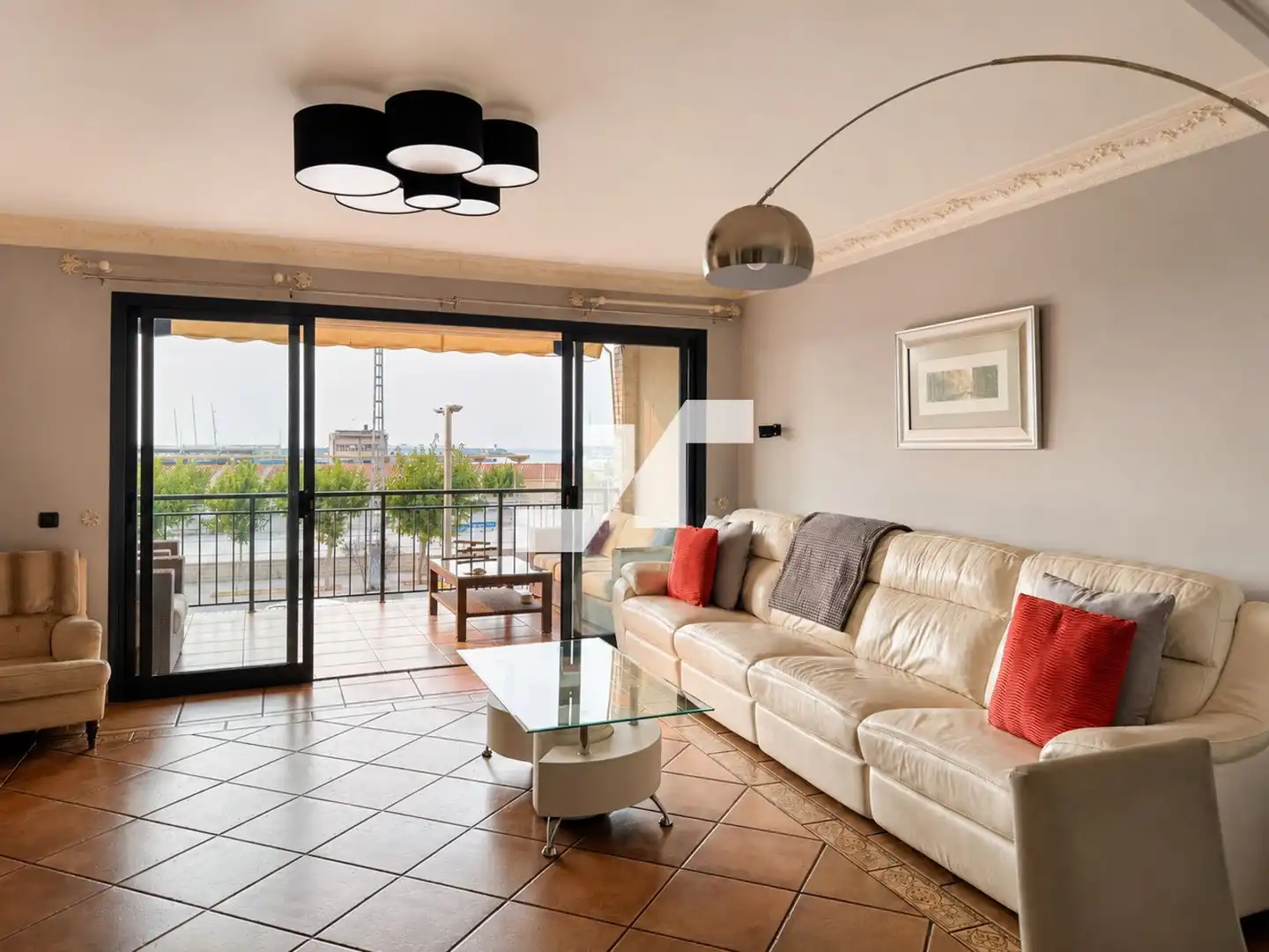 Sala de estar de Piso en venta en Burriana / Borriana con Aire acondicionado, Calefacción y Terraza