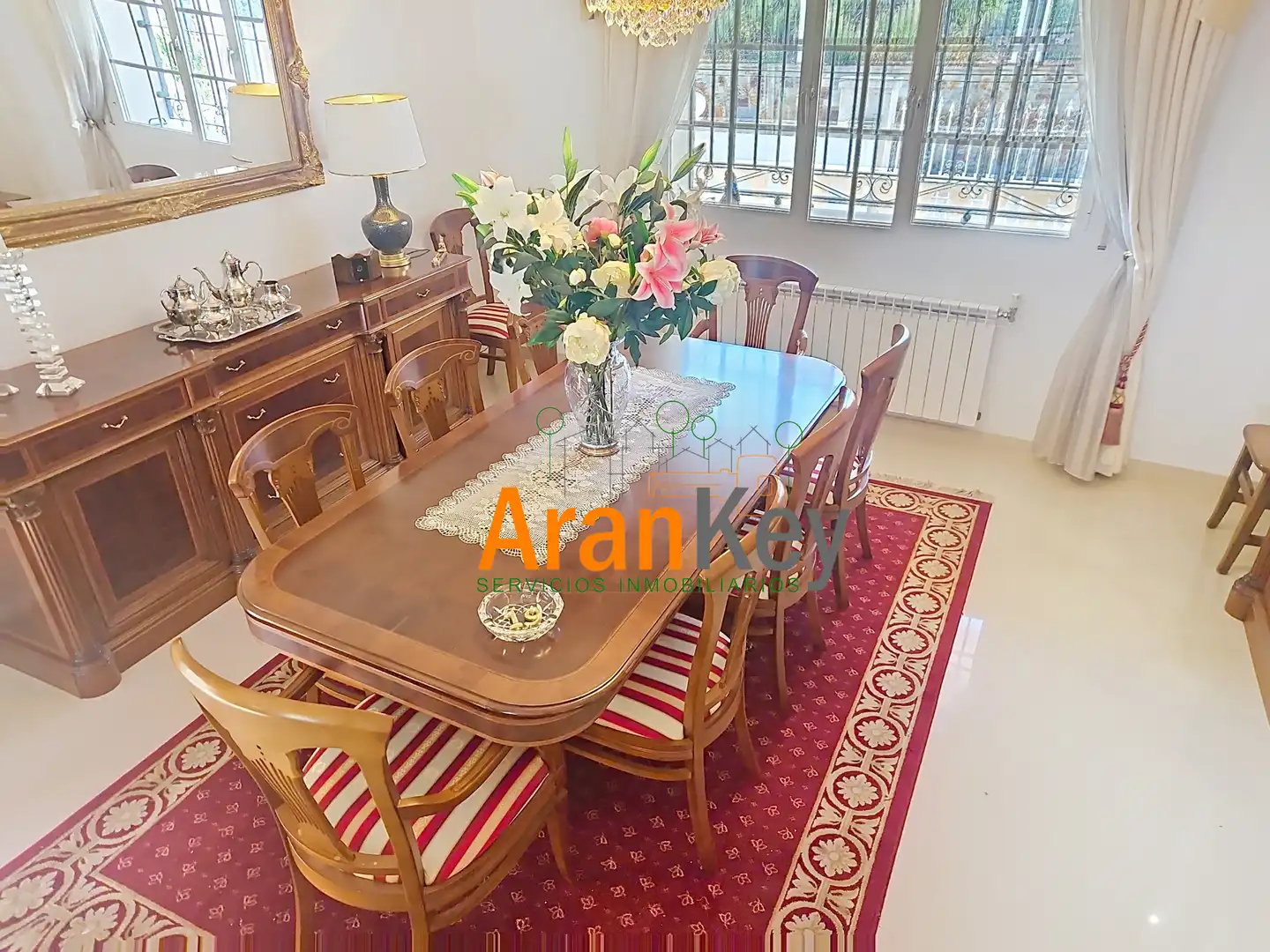 Dining room of Houses for sale in Aranjuez  with Air Conditioner, Private garden and Terrace