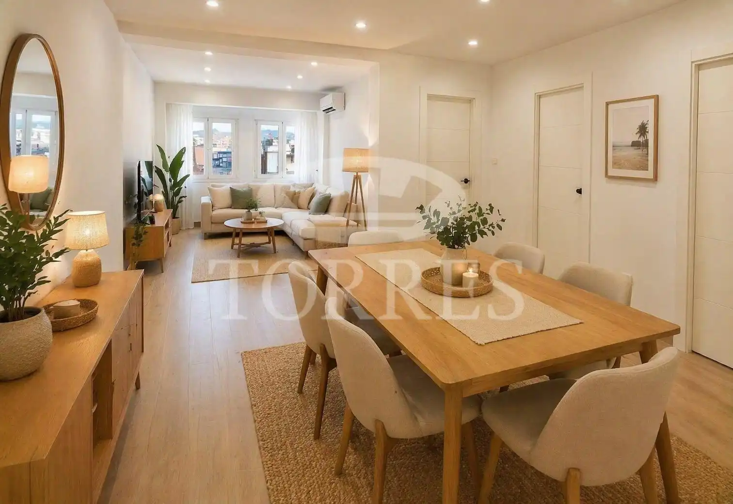Dining room of Flat for sale in Málaga  with Air Conditioner