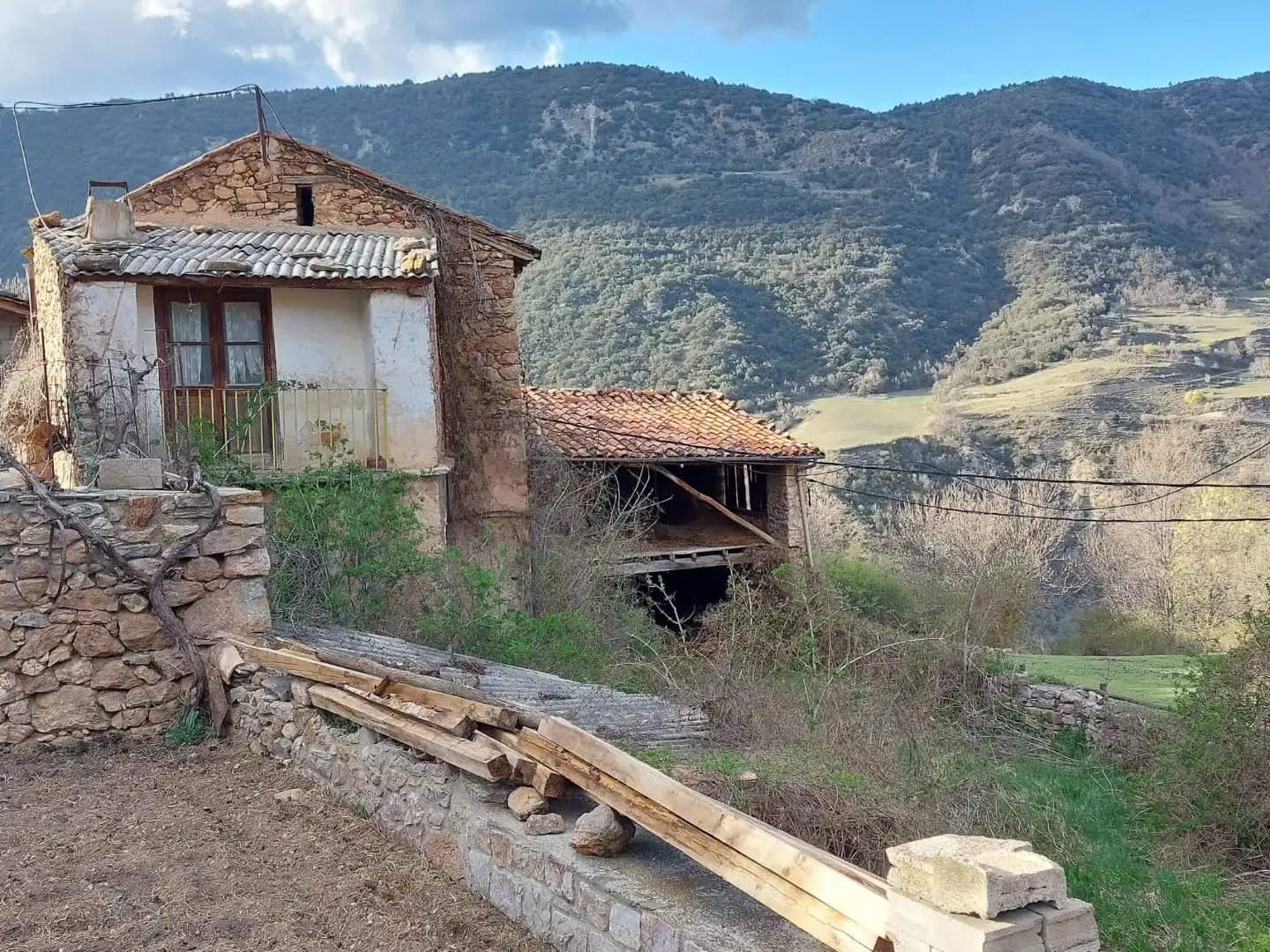 Exterior view of Land for sale in Les Valls d'Aguilar