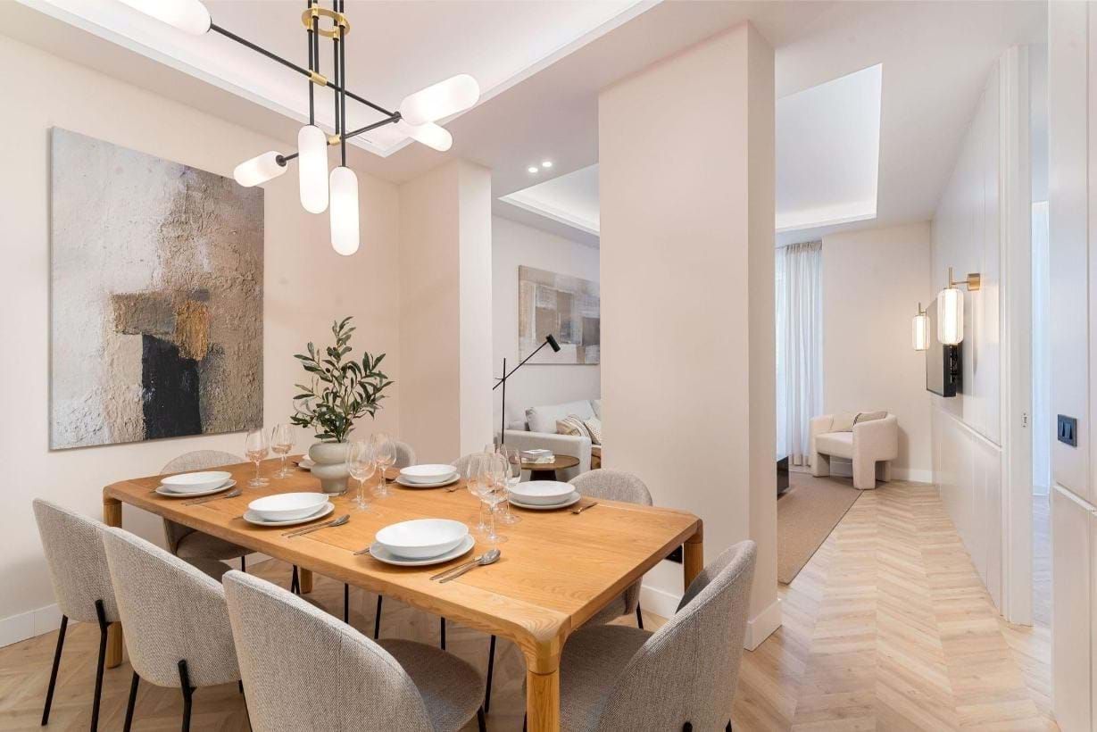 Comedor de Piso en venta en  Madrid Capital con Amueblado