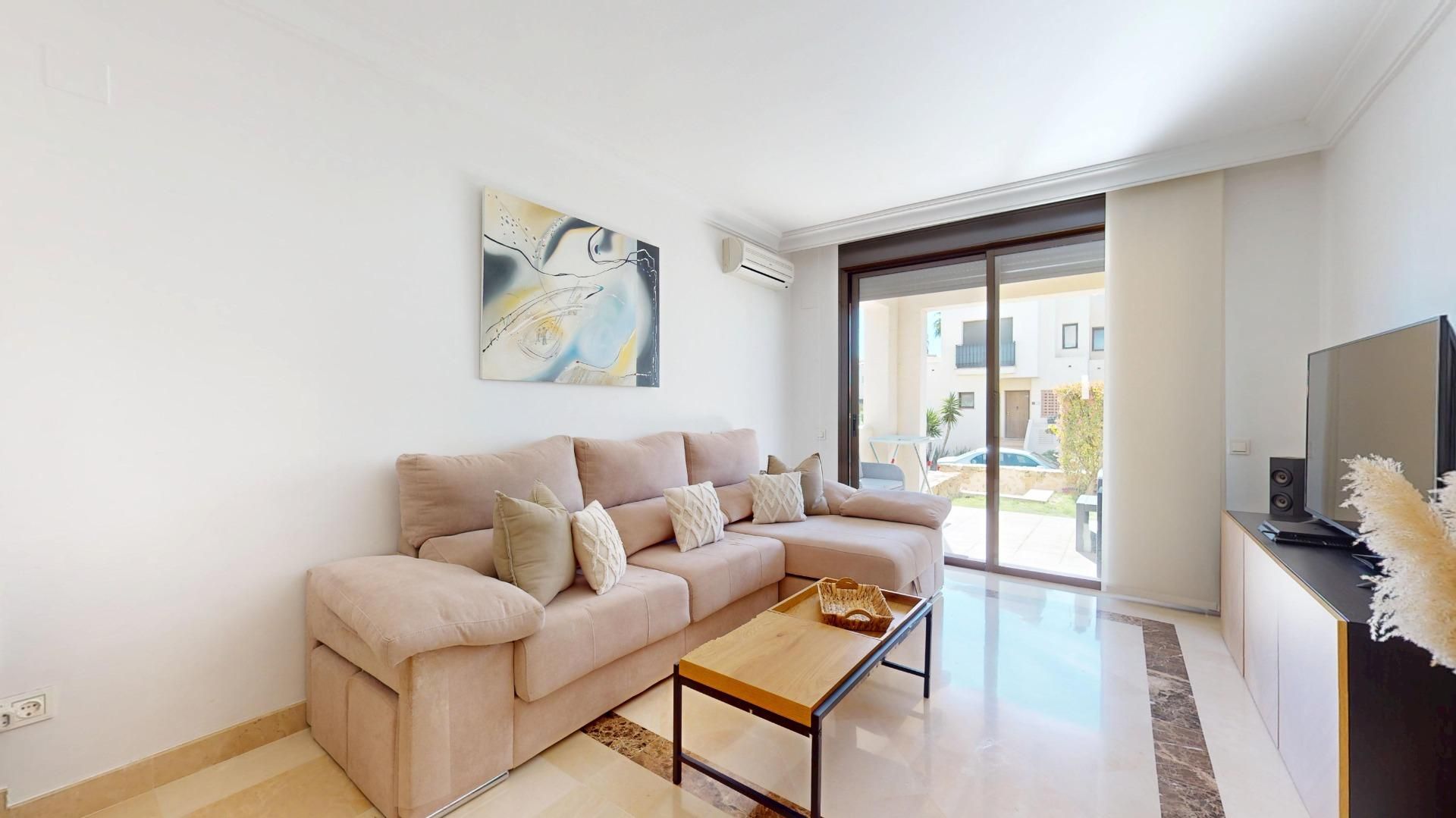 Living room of Single-family semi-detached for sale in San Javier  with Air Conditioner, Heating and Private garden