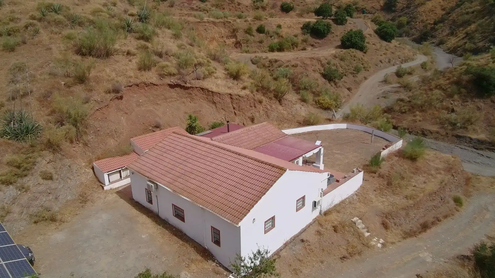 Exterior view of Country homes for sale in Álora  with Air Conditioner, Private garden and Terrace