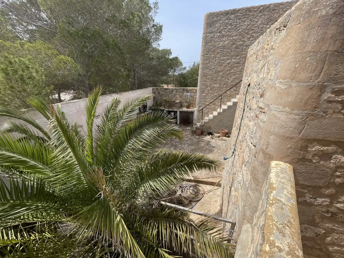 Vista exterior de Casa o xalet en venda en Formentera amb Jardí privat, Terrassa i Piscina