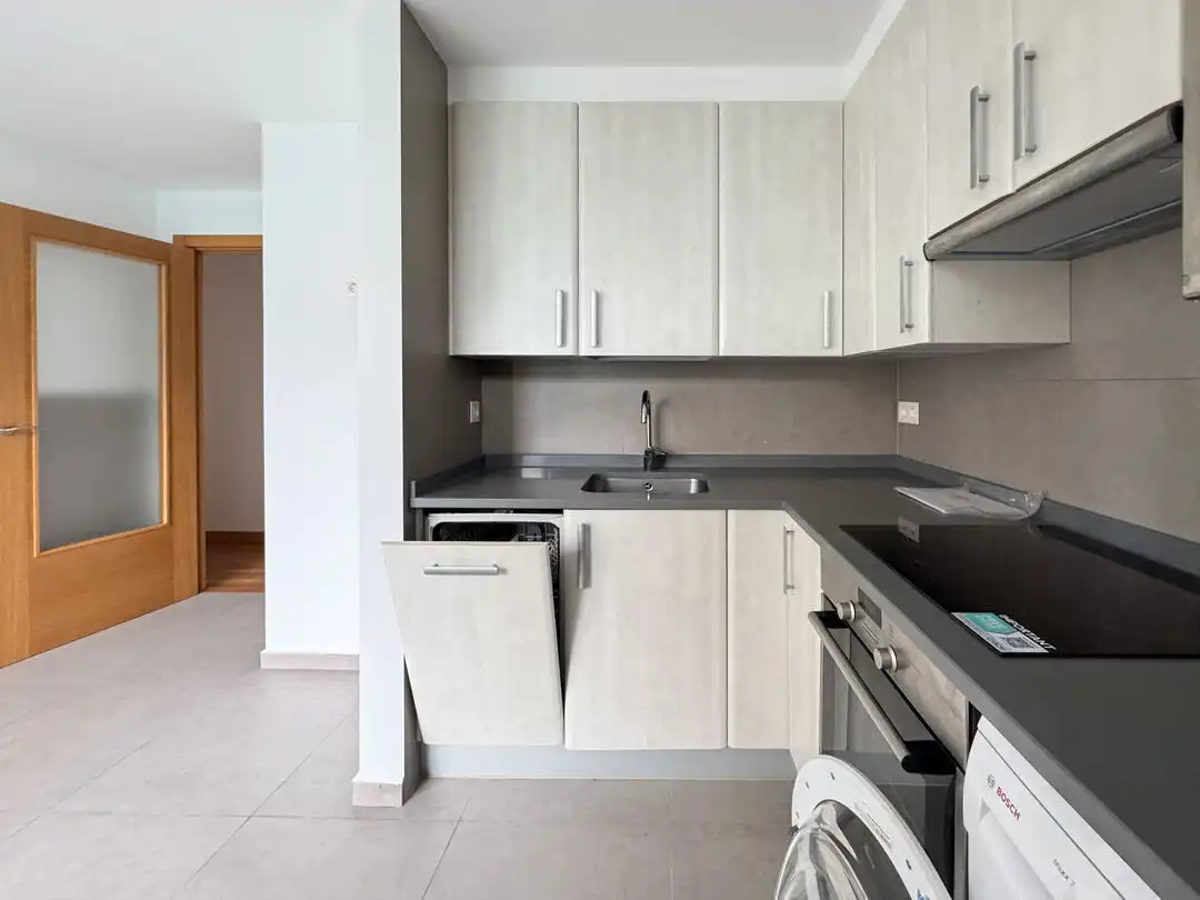Kitchen of Flat for sale in Legazpi  with Heating and Balcony