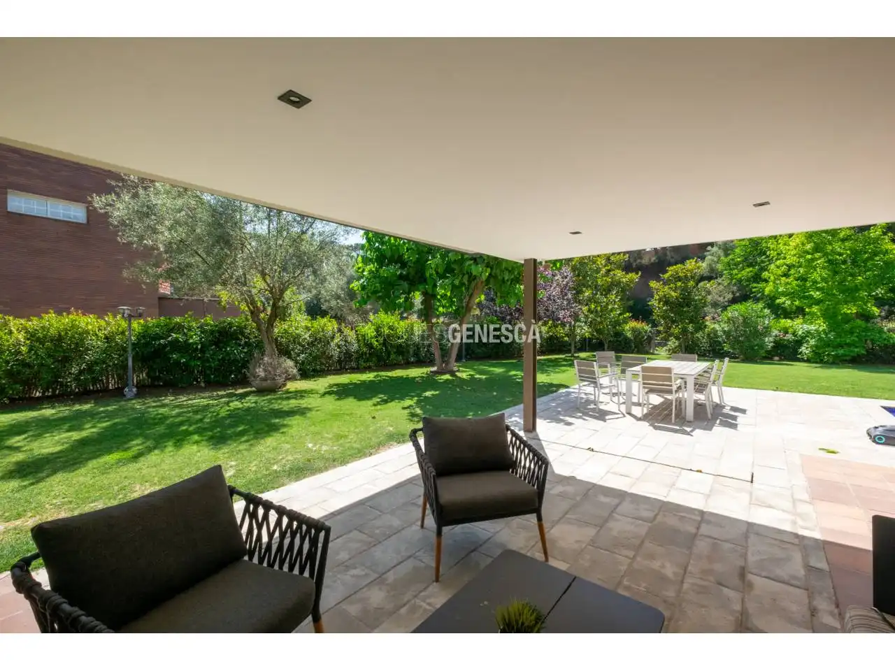 Terraza de Casa o chalet en venta en Matadepera con Aire acondicionado, Calefacción y Jardín privado