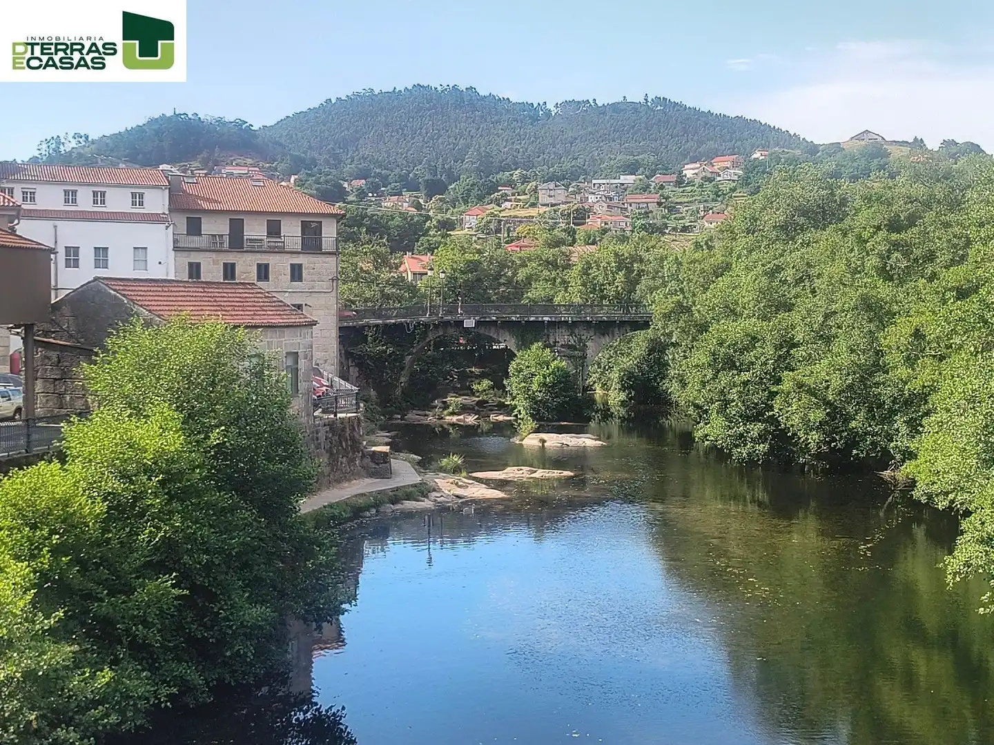 Vista exterior de Casa o chalet en venta en Ponte Caldelas con Jardín privado