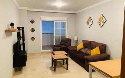 Living room of Apartment to rent in Benalmádena  with Air Conditioner, Terrace and Balcony