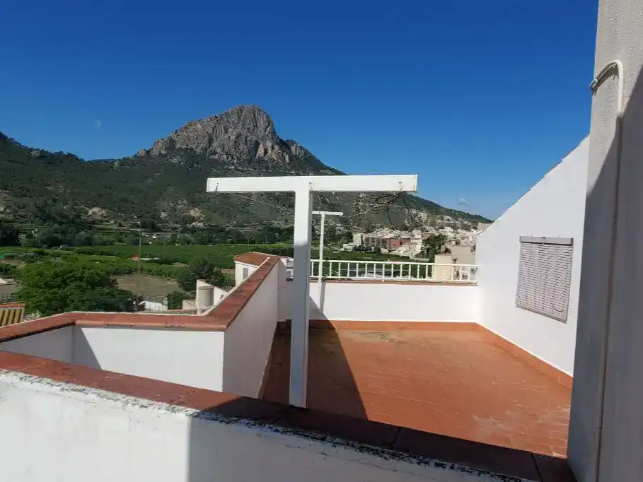 Terrassa de Casa adosada en venda en Cieza amb Aire condicionat i Balcó