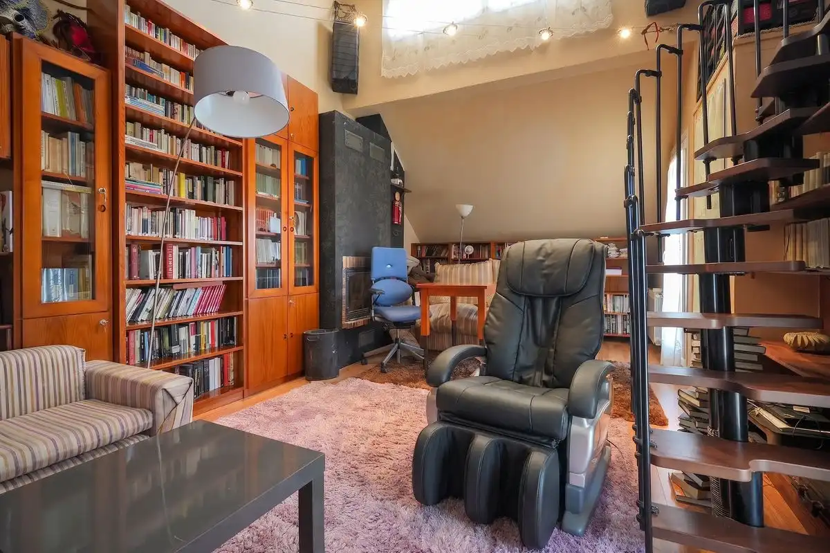 Sala de estar de Casa adosada en venta en Guadalajara con Aire acondicionado, Calefacción y Terraza
