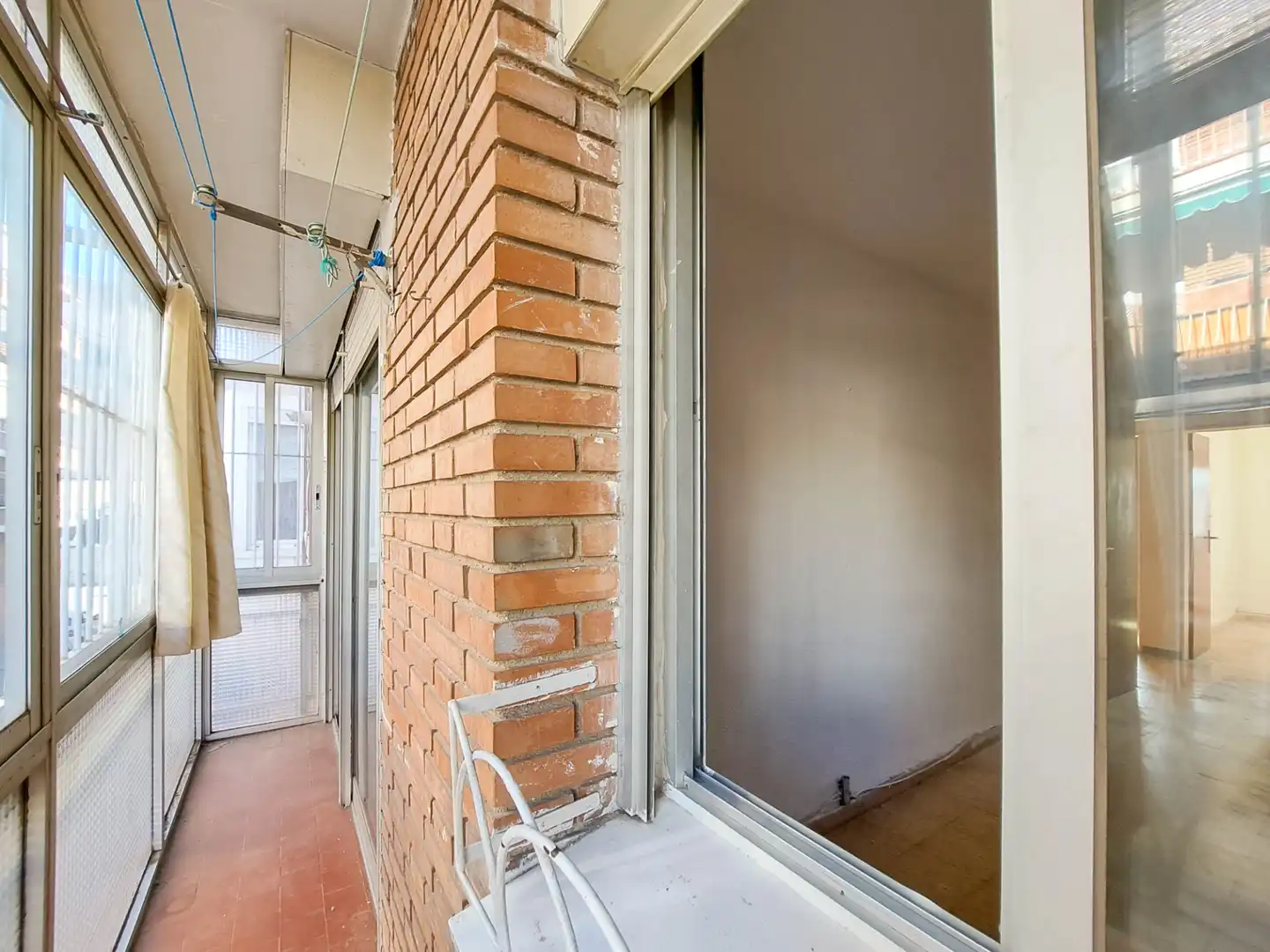 Balcony of Flat for sale in San Blas
