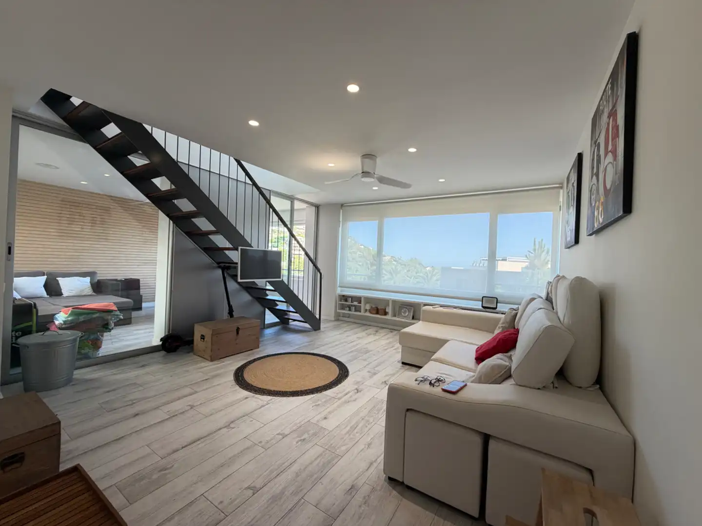 Living room of Attic for sale in Oropesa del Mar / Orpesa  with Furnished