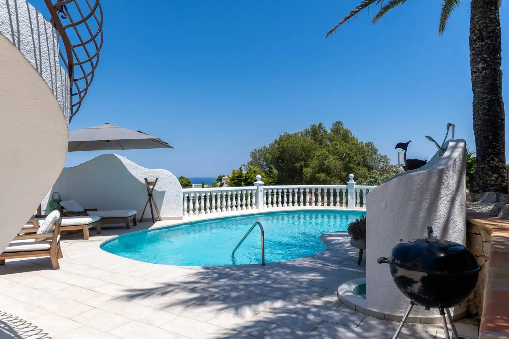 Piscina de Casa o xalet en venda en Jávea / Xàbia amb Aire condicionat, Calefacció i Jardí privat