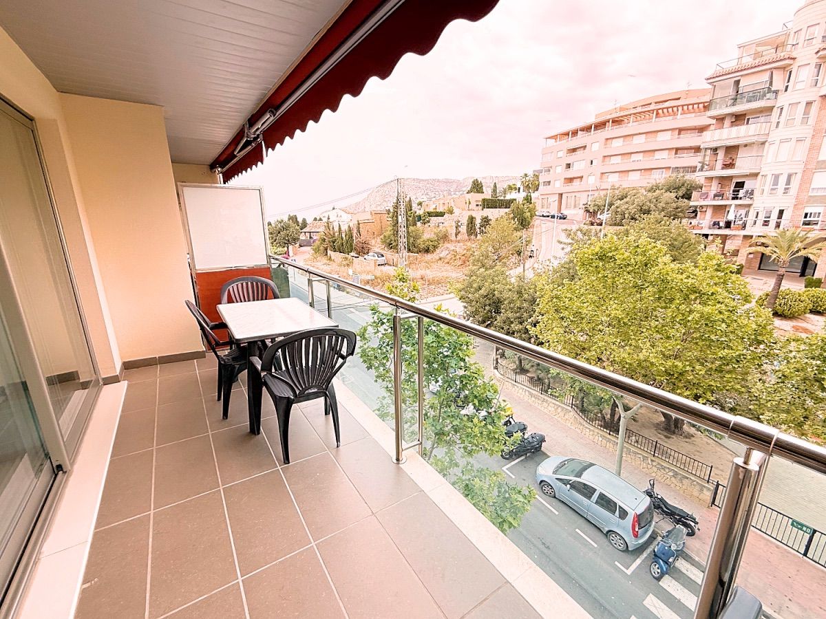 Exterior view of Apartment for sale in Calpe / Calp  with Air Conditioner, Terrace and Storage room
