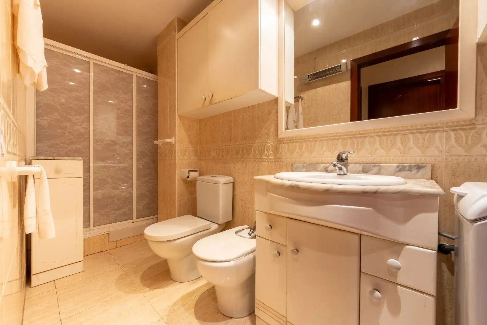 Bathroom of Flat for sale in Tarragona  with Air Conditioner, Terrace and Furnished