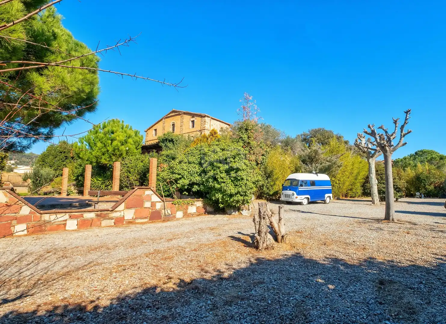 Vista exterior de Finca rústica en venta en Bigues i Riells del Fai con Aire acondicionado y Calefacción