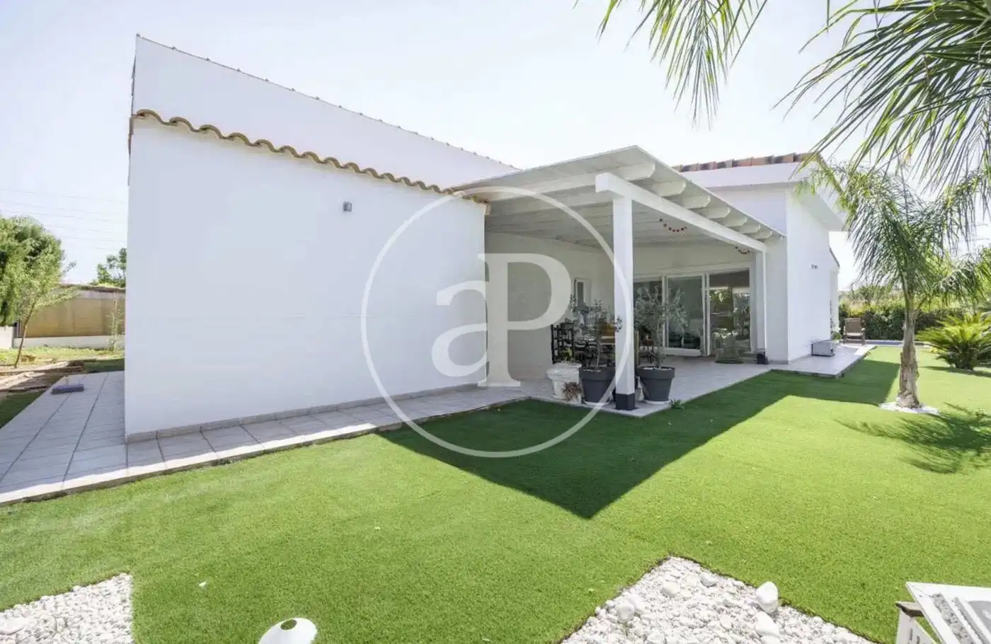 Terrace of Flat for rent in Bétera  with Air Conditioner, Heating and Private garden