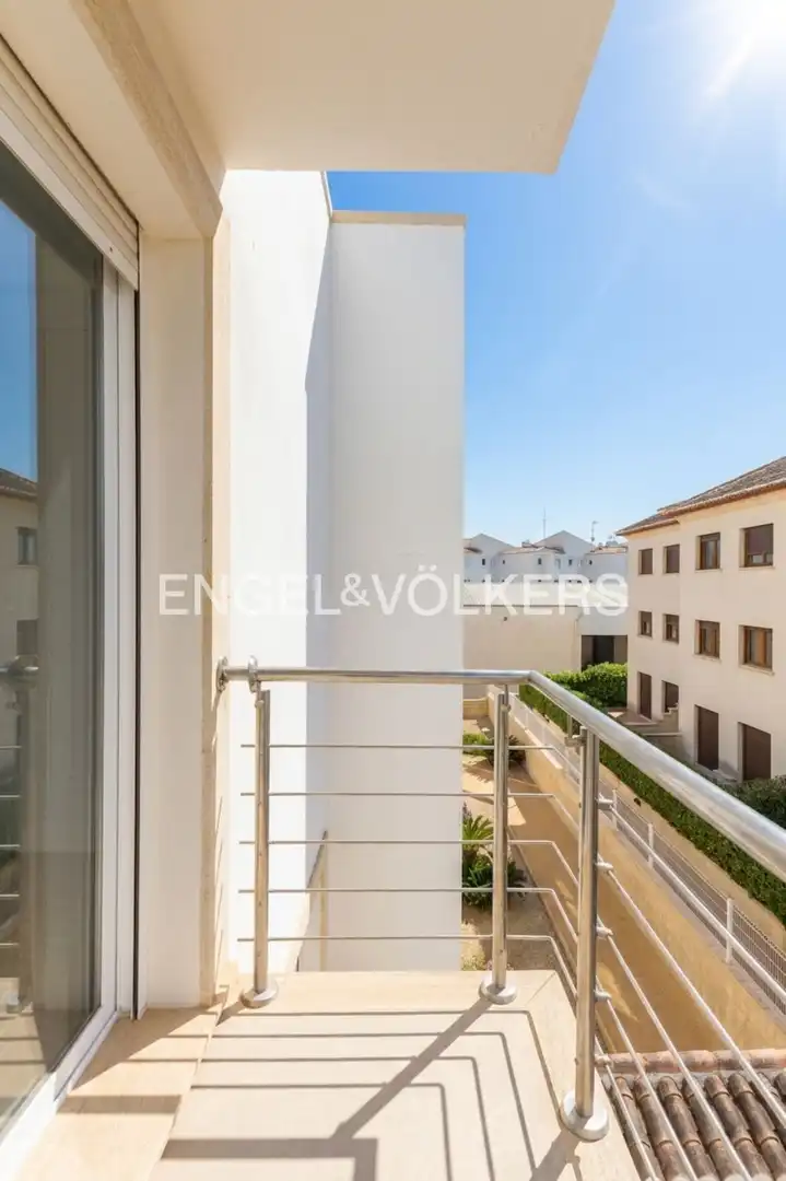 Terrasse von Wohnung zum Verkauf in Jávea / Xàbia mit Klimaanlage, Heizung und Schwimmbad