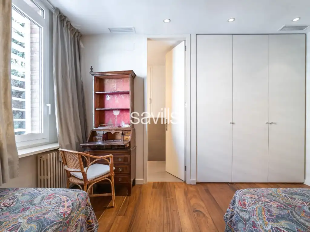 Schlafzimmer von Haus oder Chalet zur Miete in Esplugues de Llobregat mit Privatgarten, Terrasse und Schwimmbad