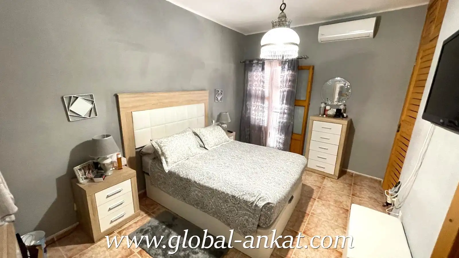 Dormitori de Casa adosada en venda en Felanitx amb Aire condicionat, Jardí privat i Terrassa
