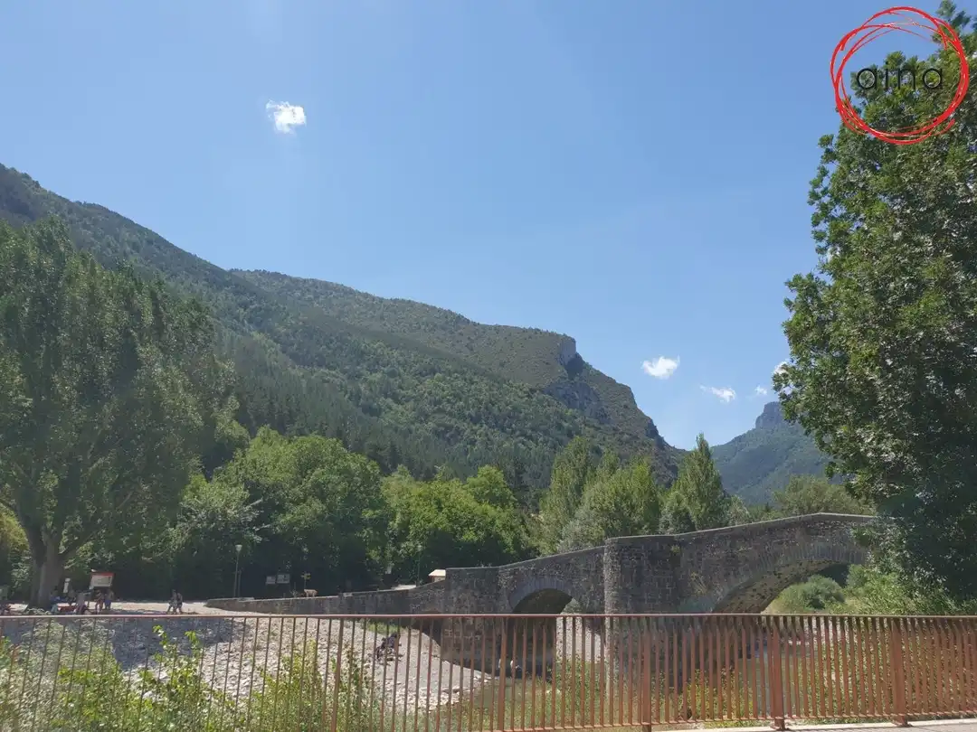 Vista exterior de Casa o chalet en venta en Burgui / Burgi con Balcón