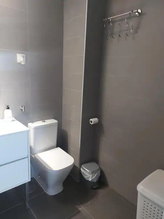 Bathroom of Flat for rent in Vélez-Málaga  with Air Conditioner, Private garden and Furnished