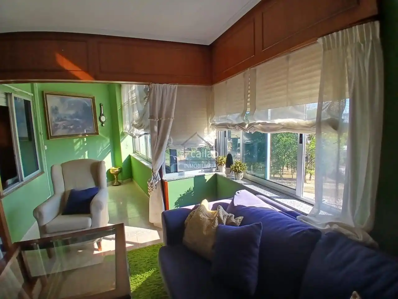 Living room of Flat for sale in Ferrol  with Furnished