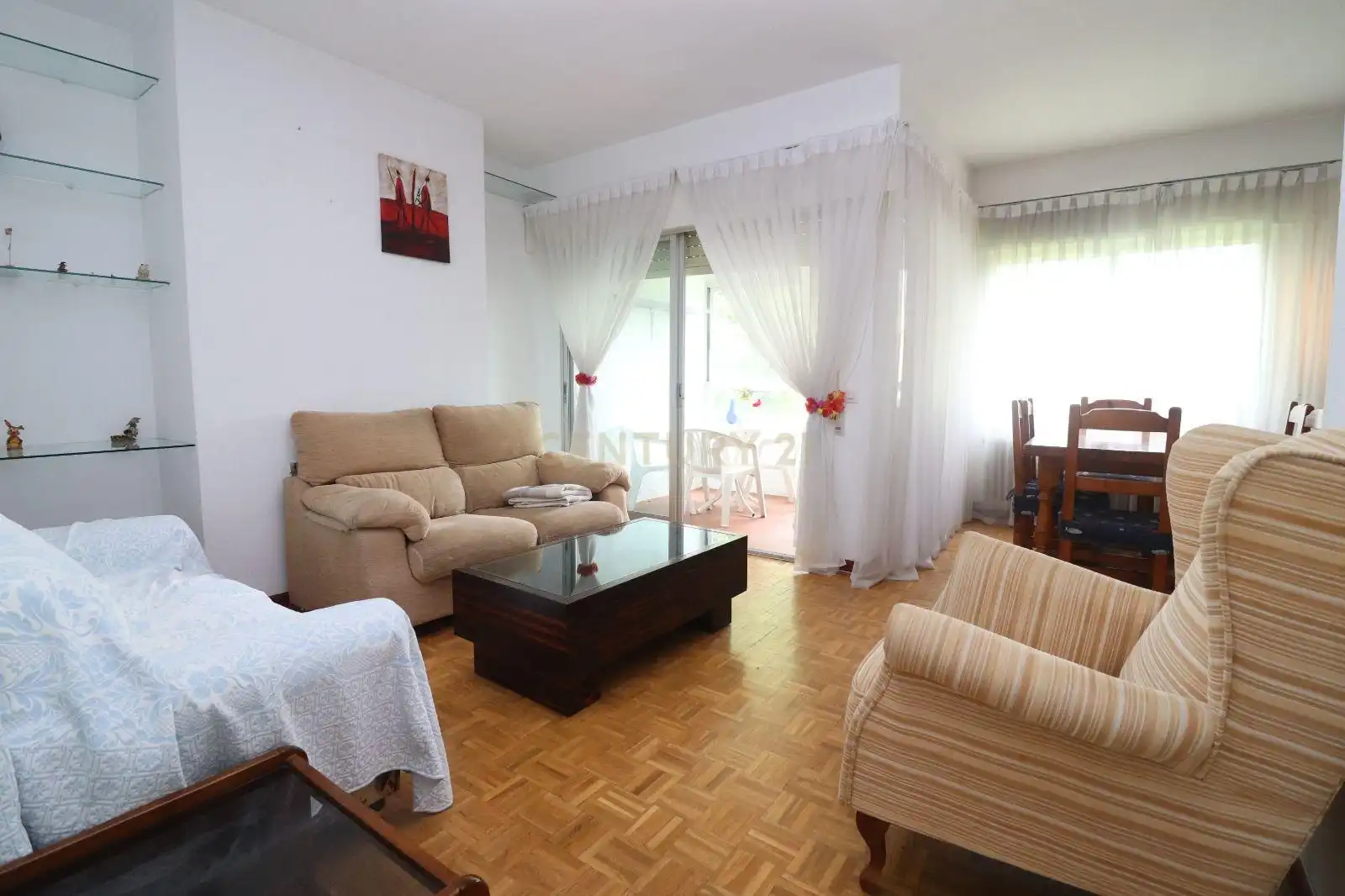 Sala de estar de Apartamento de alquiler en El Espinar con Trastero, Horno y Lavadora