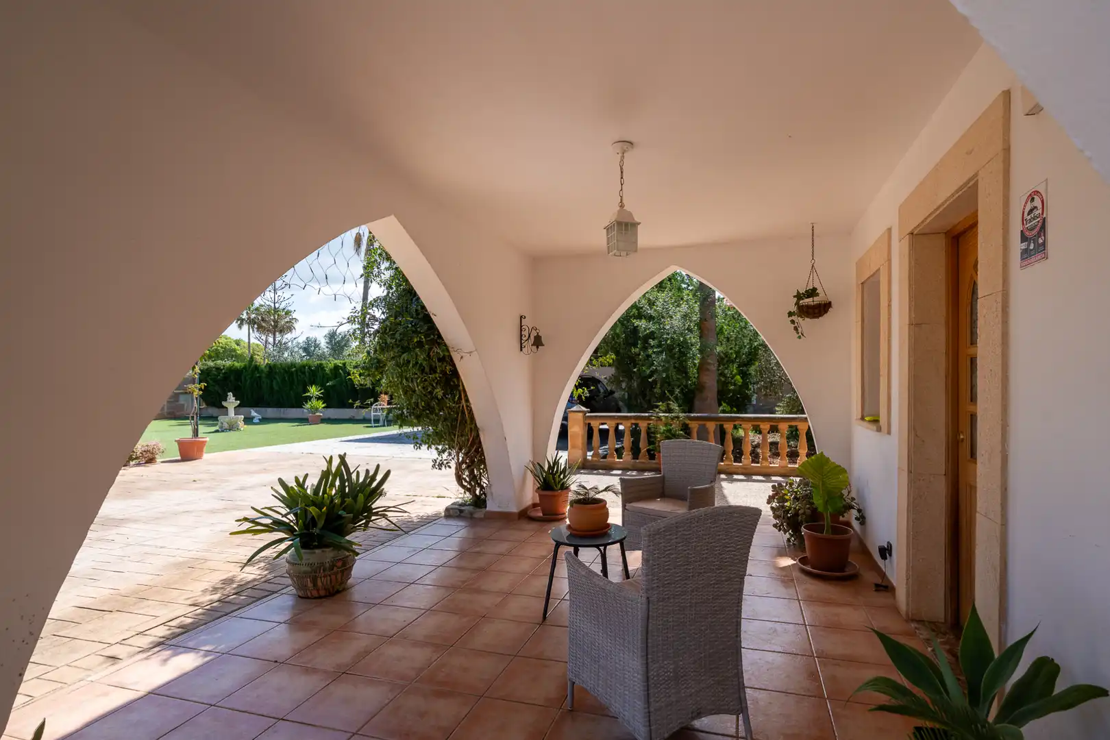 Terrassa de Casa o xalet en venda en Marratxí amb Aire condicionat, Calefacció i Jardí privat