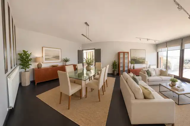 Comedor de Casa o chalet en venta en Torrelodones con Jardín privado, Terraza y Piscina